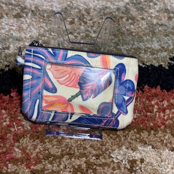 VANS ID & Card Holder in Floral Tropical Print Vans OG Print Inside Good Used Co - Picture 3 of 13